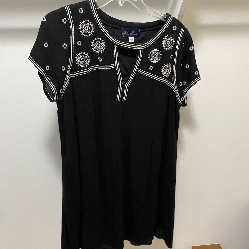 Blue Rain black dress from Francesca’s